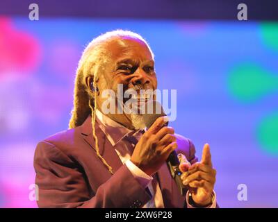 Henley-on-Thames, Regno Unito. 17 agosto 2024. Billy Ocean si esibisce sul palco del Rewind South 80s Music Festival 2024. Crediti: Uwe Deffner/Alamy Live News Foto Stock