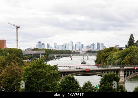 SAINT-OUEN-SUR -SEINE Foto Stock