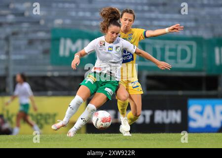 Vienna, Austria. 18 agosto 2024. Vienna, Austria, 18 agosto 2024: Kristina Panakova (6 Neulengbach) in azione durante la partita Admiral Frauen Bundesliga Vienna vs Neulengbach Tom Seiss/SPP (Tom Seiss/SPP) credito: SPP Sport Press Photo. /Alamy Live News Foto Stock