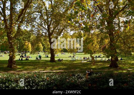 Hyde Park, Westminster, Londra, Inghilterra. Foto Stock