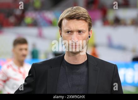 Simon Rolfes (Leverkusen), Leverkusen, Germania. 17 agosto 2024. Supercup, Bayer 04 Leverkusen - VfB Stoccarda. Crediti: Juergen Schwarz/Alamy Live News Foto Stock