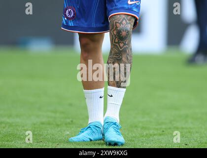 Londra, Regno Unito. 18 agosto 2024. Durante la partita di Premier League allo Stamford Bridge di Londra. Il credito per immagini dovrebbe essere: Paul Terry/Sportimage Credit: Sportimage Ltd/Alamy Live News Foto Stock