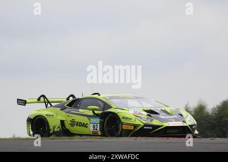 Mirko Bortolotti (ITA), Lamborghini Huracane GT3 Evo 2, Team: SSR Performance (DEU), Motorsport, DTM 2024, DTM05, Rennen 10, Sonntag, Nuerburgring, Nuerburg, Deutschland, 18.08.2024 foto: Eibner-Pressefoto/Juergen Augst Foto Stock