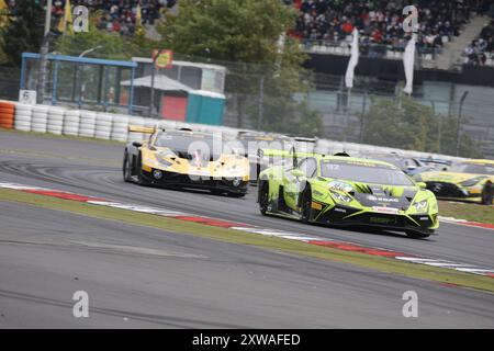 Mirko Bortolotti (ITA), Lamborghini Huracane GT3 Evo 2, Team: SSR Performance (DEU), Motorsport, DTM 2024, DTM05, Rennen 10, Sonntag, Nuerburgring, Nuerburg, Deutschland, 18.08.2024 foto: Eibner-Pressefoto/Juergen Augst Foto Stock