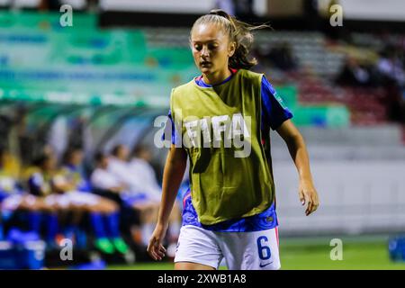 Cyrielle Blanc di Francia durante la partita di Coppa del mondo femminile FIFA U-20 Costa Rica Francia contro Repubblica di Corea il 17 agosto 2022. (Foto di Martín Fonseca/ Foto Stock