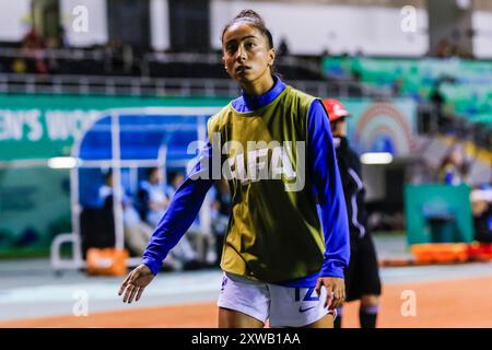 Cyrielle Blanc di Francia durante la partita di Coppa del mondo femminile FIFA U-20 Costa Rica Francia contro Repubblica di Corea il 17 agosto 2022. (Foto di Martín Fonseca/ Foto Stock