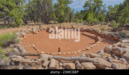 Rovine di Tusayan al Grand Canyon, Arizona Foto Stock