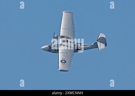 Catalina vola all'airshow di Blackpool - agosto 2024 Foto Stock