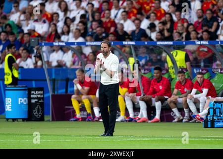 Gareth Southgate (Inghilterra, allenatore), GER, Spagna (ESP) vs Inghilterra (ENG), Fussball Europameisterschaft, UEFA EURO 2024, finale, 14.07.2024 foto: Eibner-Pressefoto/Michael Memmler Foto Stock