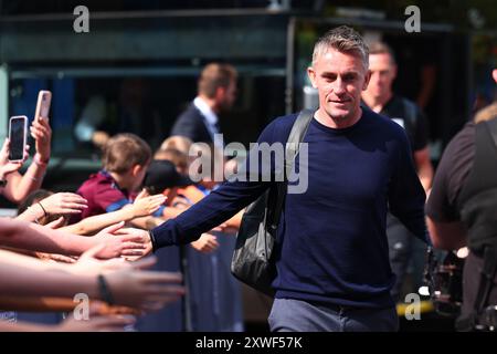 Ipswich Town Manager Kieran McKenna - Ipswich Town V Liverpool, Premier League, Portman Road, Ipswich, Regno Unito - 17 agosto 2023 solo uso editoriale - si applicano restrizioni DataCo Foto Stock