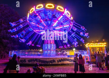 Wimborne St Giles, 16 agosto 2024: We Out Here Festival Foto Stock