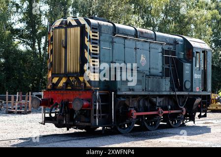 Railways at Work 1960s Re-Enactment Event, Great Central Railway, Leicestershire, agosto 2024 Foto Stock