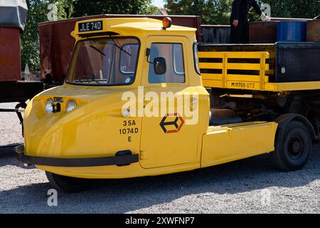 Railways at Work 1960s Re-Enactment Event, Great Central Railway, Leicestershire, agosto 2024 Foto Stock