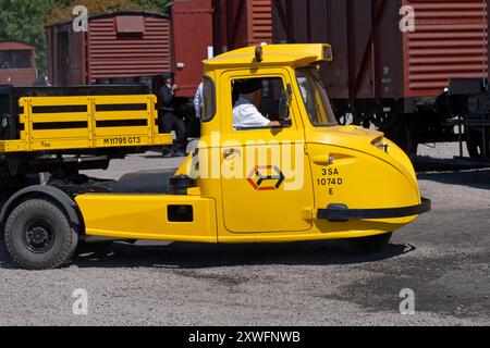 Railways at Work 1960s Re-Enactment Event, Great Central Railway, Leicestershire, agosto 2024 Foto Stock