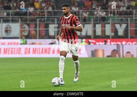 Ruben Loftus-Cheek (AC Milan) in occasione della partita di serie A A Milano, 17 agosto 2024 Foto Stock