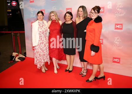 Sydney, Australia. 20 agosto 2024. TBC sul tappeto rosso alla proiezione di gala "Take My Hand" di Sydney al Palace Cinemas, al quartiere degli intrattenimenti, Lang Road, Moore Park. Crediti: Richard Milnes/Alamy Live News Foto Stock