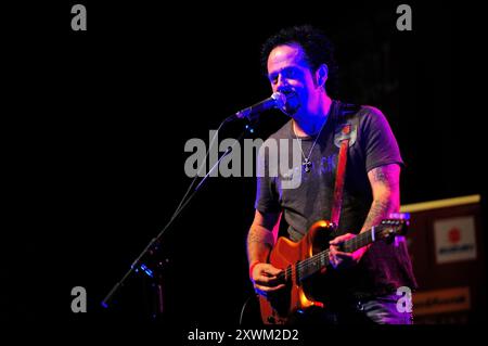 Guitar Virtuoso Steve Lukather, la leggenda della chitarra Steve Lukhater, Toto,Photo Kazimierz Jurewicz,Steven Lee 'Luke' Lukather (nato il 21 ottobre 1957) è un chitarrista, cantante, compositore, arrangiatore e produttore discografico statunitense, il primo lavoro di Lukather nell'industria musicale è stato il lavoro in studio con Boz Scaggs Foto Stock