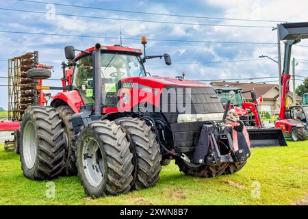 Trattori alla fiera Vankleek Hill Foto Stock