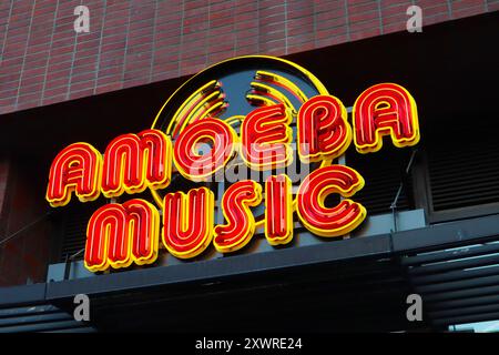 Hollywood, California: Negozio di musica Amoeba situato al 6200 di Hollywood Blvd Foto Stock