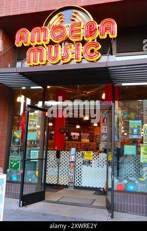 Hollywood, California: Negozio di musica Amoeba situato al 6200 di Hollywood Blvd Foto Stock