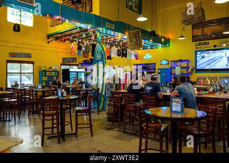 Islamorada Brewery & Distillery, St Lucie Blvd, Fort Pierce, Florida Foto Stock