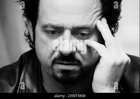 Chitarra Virtuoso Steve Lukather,la leggenda della chitarra Steve Lukhater, Toto, foto Kazimierz Jurewicz Foto Stock