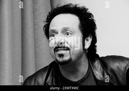 Chitarra Virtuoso Steve Lukather,la leggenda della chitarra Steve Lukhater, Toto, foto Kazimierz Jurewicz Foto Stock