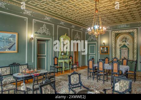 All'interno di Casa Hindliyan, Città Vecchia, Plovdiv, Bulgaria Foto Stock