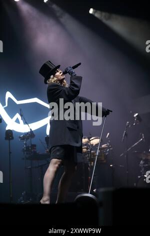 Roisin Murphy beim Off Days Festival in der Zitadelle Spandau a Berlino, 20. Agosto 2024. OFF Days Berlin *** Roisin Murphy all'Off Days Festival allo Zitadelle Spandau di Berlino, 20 agosto 2024 Off Days Berlin Foto Stock