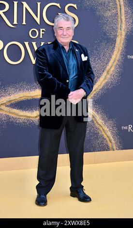 VIC Armstrong, The Lord of the Rings: The Rings of Power Premiere, Londra, Regno Unito Foto Stock