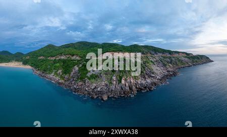 Scenario del Luong Son Pass nella città di Nha Trang, Vietnam Foto Stock