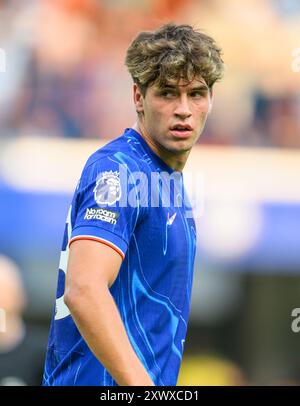 Londra, Regno Unito. 18 agosto 2024. 18 agosto 2024 - Chelsea contro Manchester City - Premier League - Stamford Bridge. Marc Guiu di Chelsea in azione. Crediti immagine: Mark Pain/Alamy Live News Foto Stock