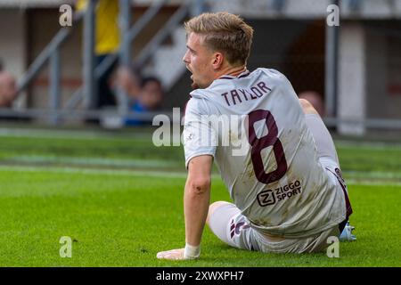 Breda, Paesi Bassi. 18 agosto 2024. BREDA, PAESI BASSI - 18 AGOSTO: Kenneth Taylor dell'Ajax durante l'incontro olandese Eredivisie tra NAC Breda e AFC Ajax al Rat Verlegh Stadion il 18 agosto 2024 a Breda, Paesi Bassi. (Foto di Joris Verwijst/Orange Pictures) credito: Orange Pics BV/Alamy Live News Foto Stock