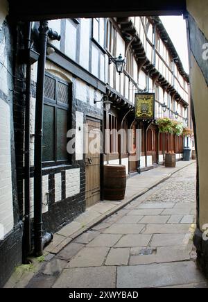 Henry Tudor Inn, Shrewsbury, Inghilterra, Regno Unito Foto Stock