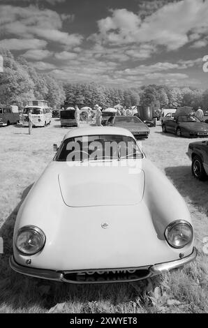 Primi anni '1960 Lotus Elite, (North Kent Lotus Group), al Classics al Penshurst Car Show al Penshurst Place 18 agosto 2024 foto: Michael Cole Foto Stock