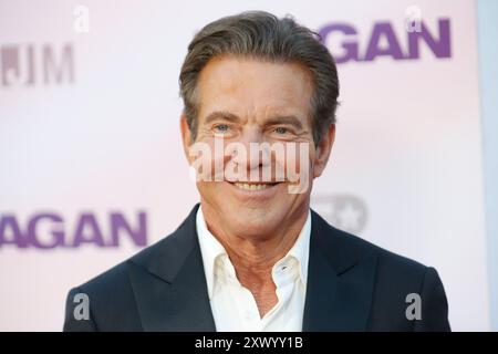 Los Angeles, Stati Uniti. 21 agosto 2024. Dennis Quaid alla premiere "Reagan" tenutasi al TCL Chinese Theatre di Hollywood, CA, 20 agosto 2024. Foto: Joseph Martinez/PictureLux credito: PictureLux/The Hollywood Archive/Alamy Live News Foto Stock