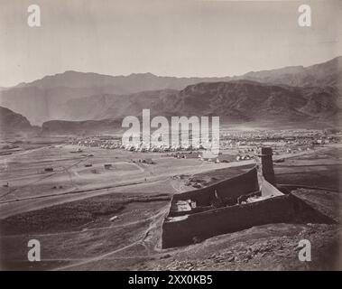 Seconda guerra anglo-afghana. Foto d'epoca di Landi Kotal. Afghanistan. 1878-1880 Foto Stock