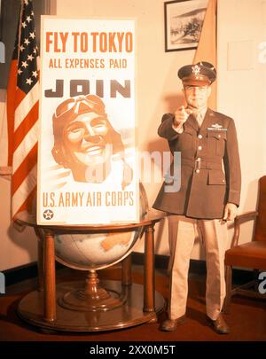 Seconda guerra mondiale, generale di brigata James H. Doolittle. anni '1940 Foto Stock