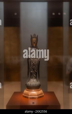 Statue buddiste in bronzo Foto Stock