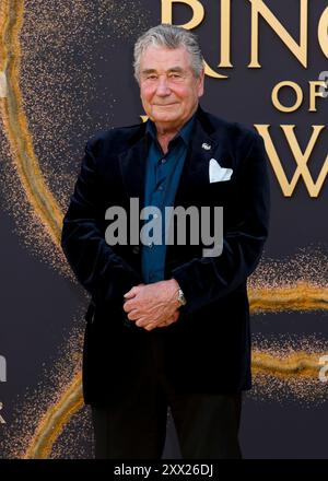 VIC Armstrong assiste alla premiere de il Signore degli anelli: Gli anelli del potere al BFI Southbank di Waterloo, Londra. Foto Stock