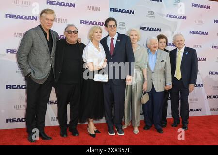 20 agosto 2024, Los Angeles, California, Stati Uniti: NIN alla Los Angeles Premiere di Reagan al TCL Chinese Theatre IMAX (Credit Image: © Nina Prommer/ZUMA Press Wire) SOLO USO EDITORIALE! Non per USO commerciale! Foto Stock