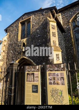 St Peter Hungate, Elm Hill, Norwich, Norfolk, Inghilterra, REGNO UNITO, REGNO UNITO. Foto Stock