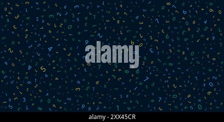 Vari colori scuri posizionati casualmente, dimensionati e orientati campitura - trama, sfondo, elemento di disegno in formato vettoriale modificabile Illustrazione Vettoriale