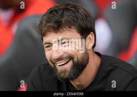 Foto del file datata 07-08-2024 del manager del Southampton Russell Martin, che ha parlato delle firme estive del Southampton in vista dello scontro di Premier League contro il Nottingham Forest sabato. Data di pubblicazione: Giovedì 22 agosto 2024. Foto Stock