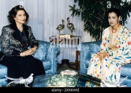 1993 Archivio storico Olycom/LaPresse Lalla Meryem del Marocco (Roma, 26 agosto 1962) è una principessa marocchina. Nella foto: Lalla Meryem del Marocco nella foto: Lalla Meryem del Marocco crediti: LaPresse/Alamy Live News Foto Stock