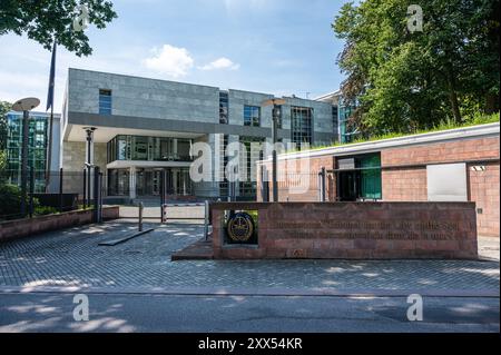 Amburgo, Germania, 19 luglio 2024 - Tribunale internazionale di diritto del mare, una corte per il trasporto nautico Foto Stock