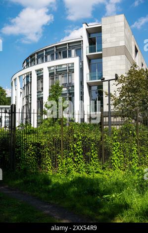 Amburgo, Germania, 19 luglio 2024 - Tribunale internazionale di diritto del mare, una corte per il trasporto nautico Foto Stock