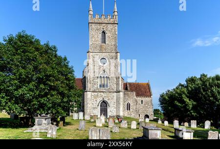 St Leonards Church, Hythe Kent Foto Stock