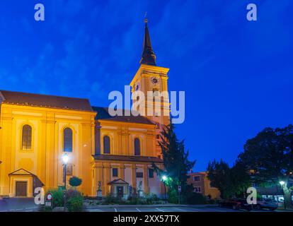 Chiesa cattolica Waidhofen an der Thaya Waidhofen an der Thaya Waldviertel Niederösterreich, bassa Austria Austria Foto Stock