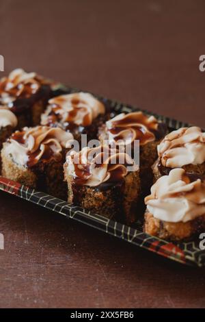 sushi hot roll giapponese Foto Stock